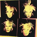 IMAGE OF Self-Portrait, c.1986 (Four Yellow Andy's) Giclee Poster Print by Andy Warhol, 30x30