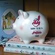 Cleveland Indians Memory Company Born to Be Piggy Bank MLB Baseball Fan Shop Sports Team Merchandise