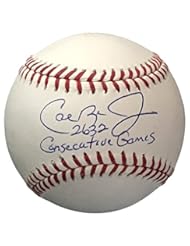 Collectibles: Cal Ripken Jr. Baltimore Orioles Signed Rawlings Consecutive Games Baseball JSA
