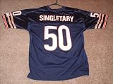 Mike Singletary Autographed NFL Replica Blue Chicago Bears Jersey
