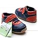 Kuner Baby Boys and Girls Pu Leather Rubber Sole Outdoor Sneaker First Walkers Shoes