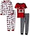 Carter's Little Boys' 4 Piece Graphic Tee PJ Set (Toddler/Kid)