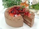 デコレーションケーキ 濃厚チョコ生クリーム苺デコレーションケーキ 【9号 27cm バースデーケーキ 誕生日ケーキ デコ】::7