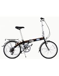 Sports: Ford by Dahon Convertible 7 Speed Folding Bicycle, Black - VENQUEST TRADING INCORPORATED