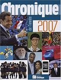 Chronique de l année 2007