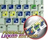 PINNACLE LIQUID EDITION KEYBOARD STICKERS