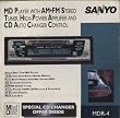 Sanyo MDR-4 Minidisc Player/AM-FM Tuner Car Stereo