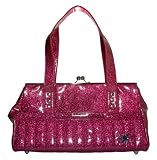 Lux de Ville PINK SPARKLE STARLIGHT KISSLOCK Handbag
