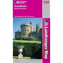 Grantham, Sleaford and Bourne (Landranger Maps)
