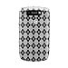 Amzer AMZ89252 Luxe Argyle High Gloss TPU Soft Gel Skin Case for BlackBerry 9800 (Clear)