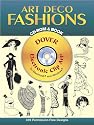 Art Deco Fashions CD-ROM and Book (Dover Electronic Clip Art)