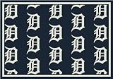 Milliken P/#533324-C/#1121 MLB Team Repeat Detroit Tigers Baseball Rug Size: 5' 4"x7' 8"