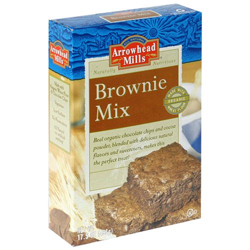 Arrowhead Mills Brownie Mix, 17.5-Ounce Unit (Pack of 6) by Arrowhead Mills