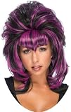 Purple Widows Peak Wig