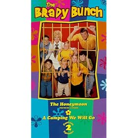 The Brady Bunch - The Honeymoon / A Camping We Will Go [VHS]