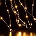 Copper Wire Lights Strings, LTROP 16ft 50 LED Battery Powered Starry String Lights, Ambiance Lighting Décor Rope Light for Outdoor, Garden, Home, Party, Christmas (Battery Not Included)- Warm White