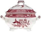 Spode Camilla Pink Earthenware 6-Pint Soup Tureen and Cover