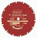 Freud LU84R014 14-Inch 70 Tooth ATBF Combination Saw Blade with 1-Inch Arbor and PermaShield Coating