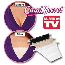 Cami Secret Clip on Mock Camisoles (3 Pack)