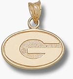 Georgia Bulldogs G 3/8 Lapel Pin - 10KT Gold Jewelry