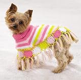 SMALL - Crocheted Doggy Shawl