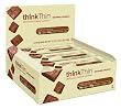 thinkThin Protein Bar, Brownie Crunch, Gluten Free, 2.1-Ounce Bars (Pack of 10)
