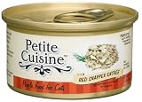 Petite Cuisine Red Snapper Entree for Cats, 3-Ounce Cans (Pack of 24)