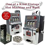  : Vintage Slot Machine Bank - Over 13 inches Tall