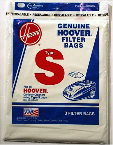 Hoover 4010064S Futura/Spectrum Bags, Package of 3