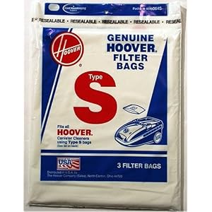 Hoover Futura/Spectrum Vacuum Bags, 3-Pack, 4010064S