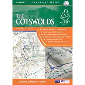 Anquet The Cotswolds 1:25000 (PC)
