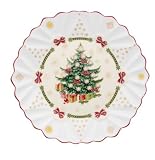 Villeroy & Boch Toy's Fantasy Salad Plate, Christmas Tree,