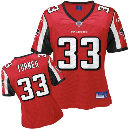 Reebok Atlanta Falcons Michael Turner Women's Replica Jersey Large
