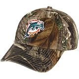 NFL '47 Brand Miami Dolphins Clean Up Adjustable Hat - Realtree Camo