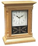 River City Clocks 801-397 Atomic Column Styled Mantle Clock