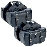 Tour Master Cruiser II Saddlebag with Rivets - Medium/Black