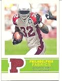 Edgerrin James 2009 Philadelphia Fabric Jersey Card #PFEJ Arizona Cardinals