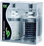 from T&G Woodware Ltd T&G Mini Ice Breaker Pepper and Salt Mill Gift Set, Acrylic, 100 mm (Model 12866)