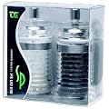 T&G Mini Ice Breaker Pepper and Salt Mill Gift Set, Acrylic, 100 mm