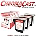 ChromaCast 797 Red Postage Meter Cartridge 3-Pack - Replacement for Pitney Bowes 797-0, 797-Q, 797-M - Premium Re-manufactured Cartridge compatible with K700, K7MO, mailstation, mailstation 2