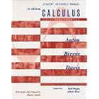 Calculus, Early Transcendentals Brief Edition, Student Resource Manual by Howard A. Anton, Stephen Davis, and Irl Bivens