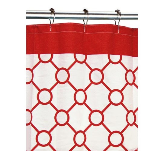 Bespoke Shower Curtain - Red