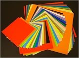 Origami Solid Color Paper Set #2 (20 sheets each of 4-1/2x4-1/2 5-7/8x5-7/8 & 8-1/4x8-1/4)