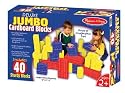 Melissa & Doug Deluxe Jumbo Cardboard Blocks