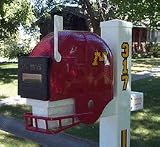 Minnesota Golden Gophers Helmet Style Mailbox