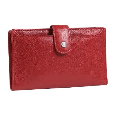 Buxton Passport Wallet (Red)