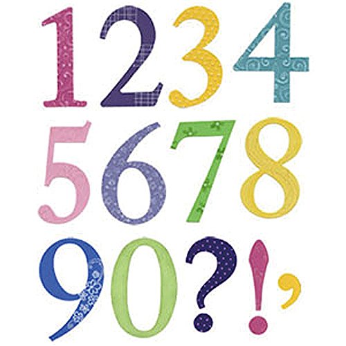 Sizzix Bigz Alphabet Set 5 Dies Sassy Serif Numbers Great buy