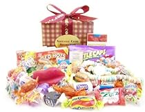 Nostalgic Candy Assortment Gift Box with over 50 pieces of classic old