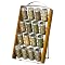 Kamenstein 16-Jar 3-in-1 Spice Rack - Black/Stainless