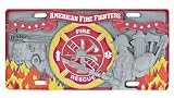 Fire Fighter - 3D License Plate